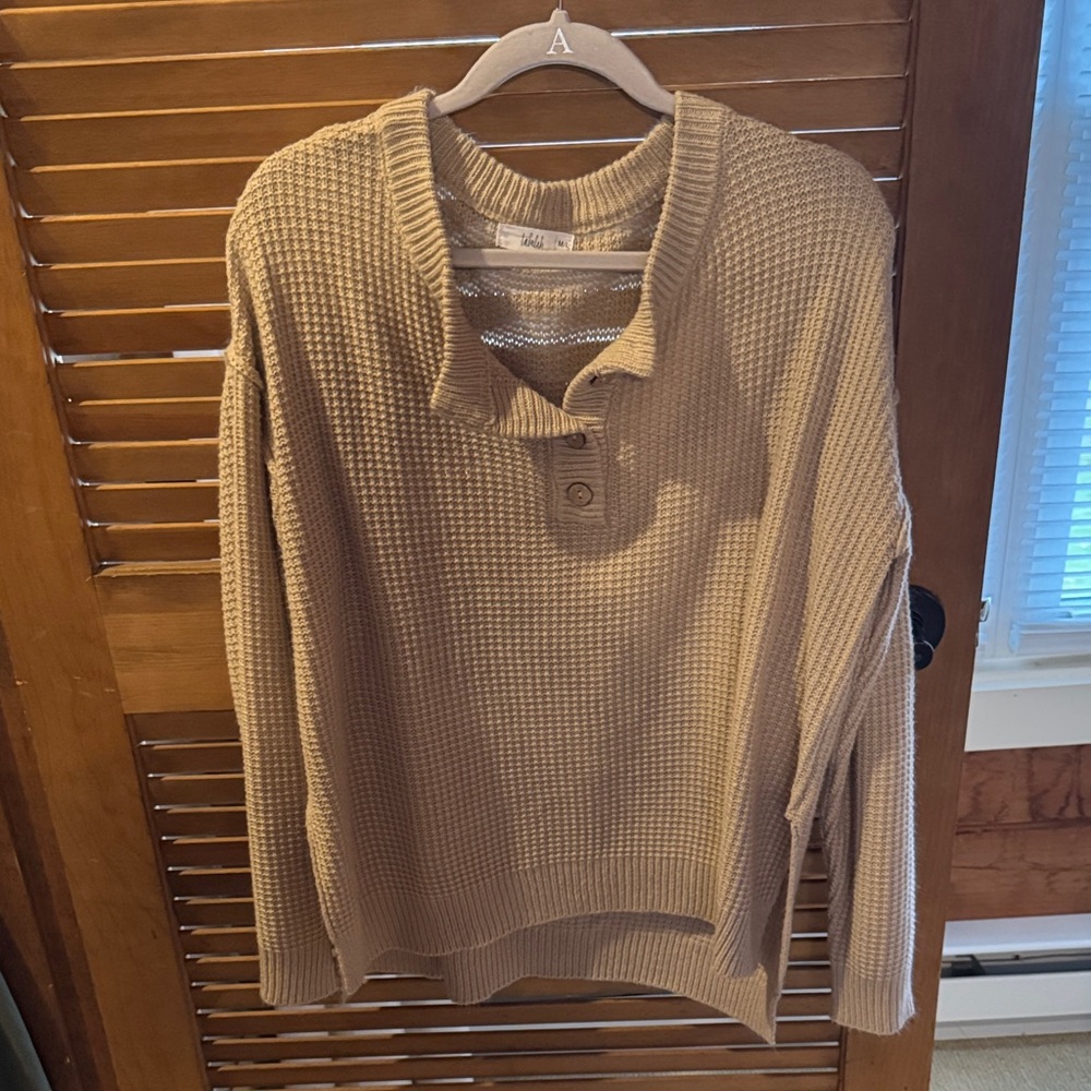 TALULAH Cream Knit Sweater